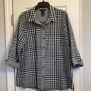 Ali Miles Button Up Shirt/Blouse